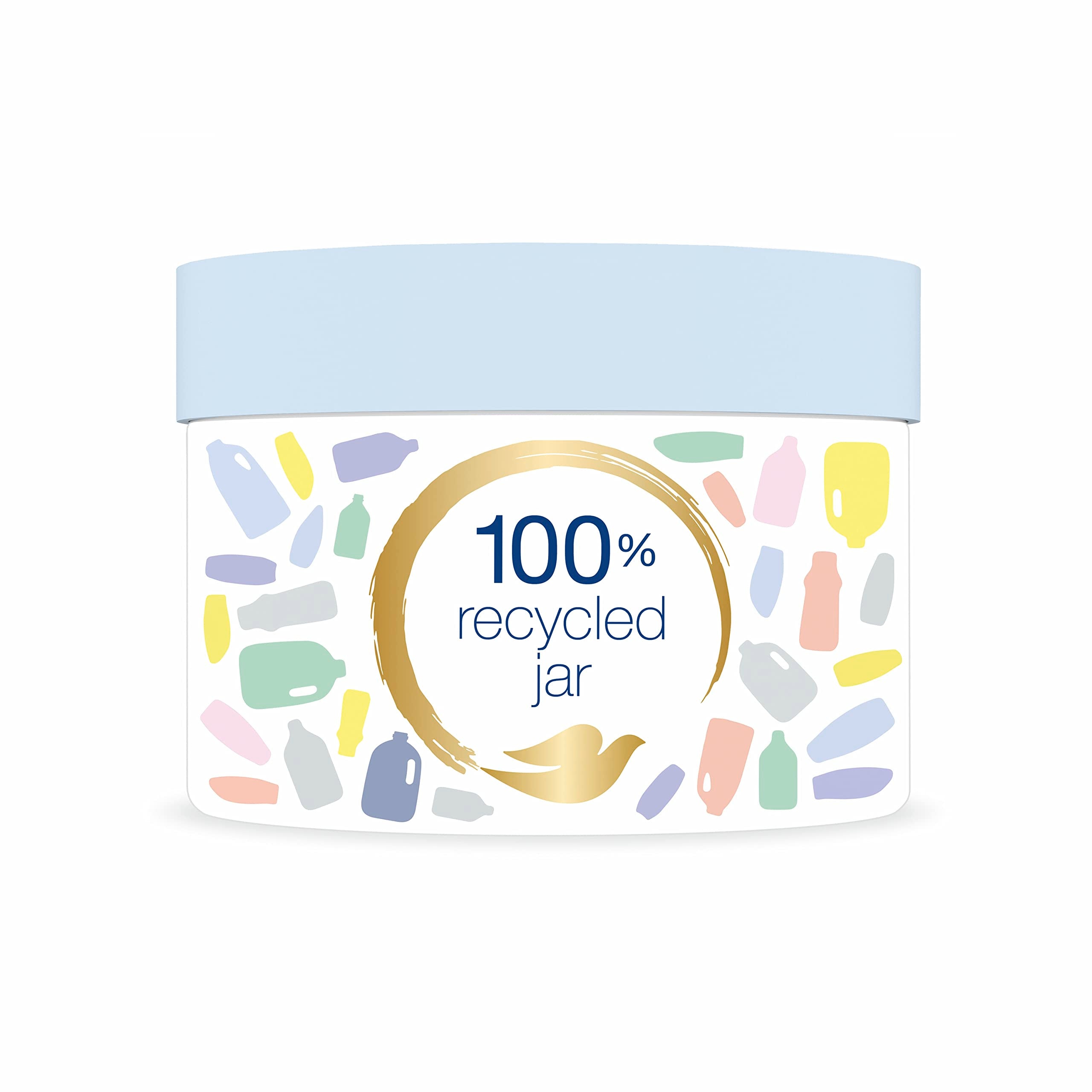 Dove Scrub Pomegranate & Shea Butter ready-to-use jar suggests beach-ready skin prep.