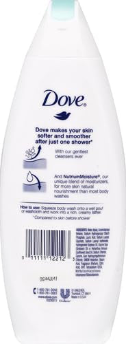 Dove Sensitive Skin Beauty Body Wash lather foams softly for daily softness