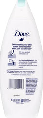 Dove Sensitive Skin Beauty Body Wash lather foams softly for daily softness