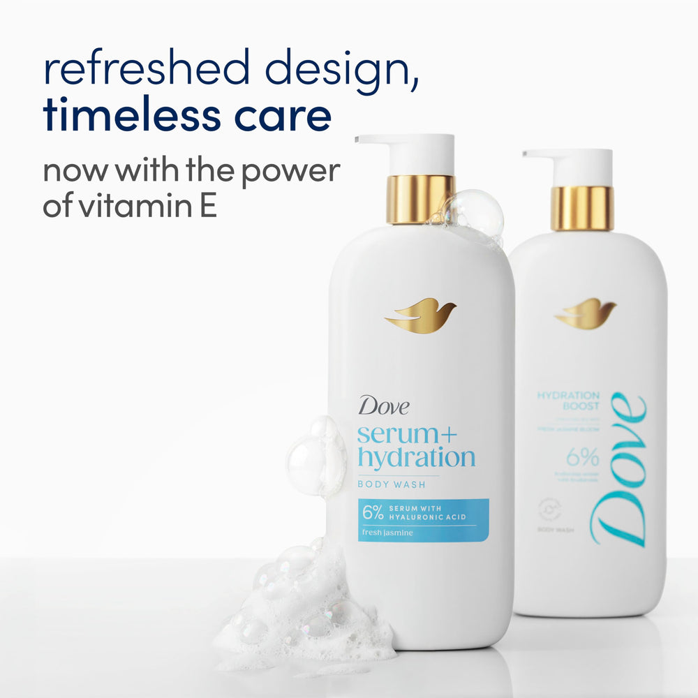 Dove creamy foam lather demonstrating gentle cleansing and softness
