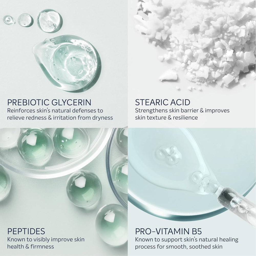Dove Stearic Acid ingredient photo notes gentle cleansing and moisture retention.