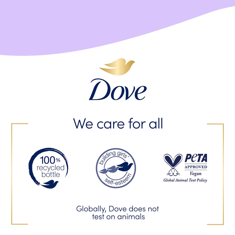 Dove Packaging made from 100 percent recycled bottles