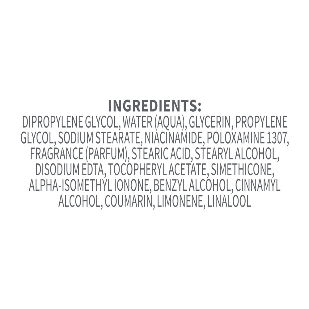 Dove VitaminCare+ coconut-shea 72h odor-protection badge shows long-lasting confidence.