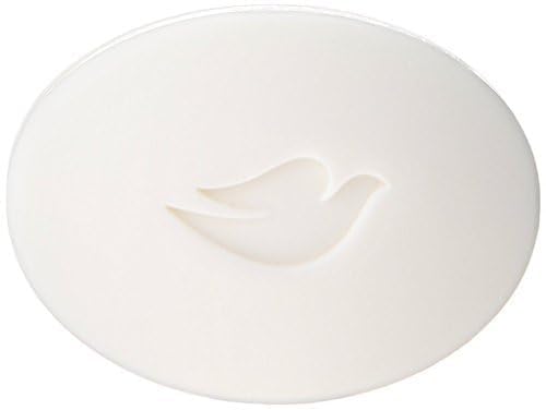 Dove White Cream Bar pack 12 made-in-Germany label closeup