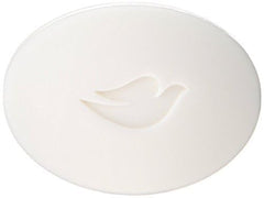 Dove White Cream Bar pack 12 made-in-Germany label closeup