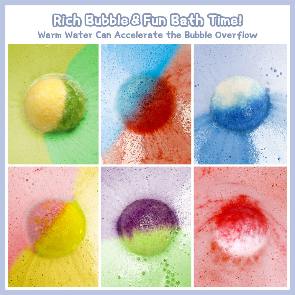 DOVIPE 40mm bath bombs sized for easy dissolving and even fizz
