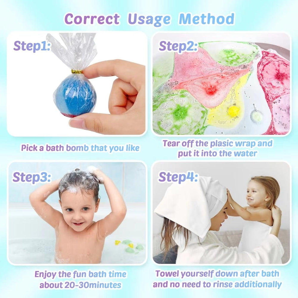 DOVIPE bath bomb gift set makes a ready-made present for birthdays and holidays.