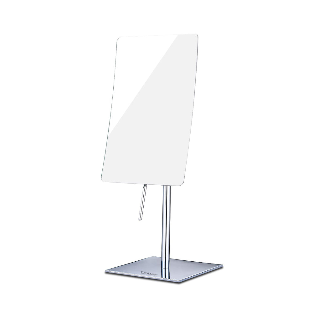 DOWRY 5X tabletop magnifying mirror front view aids precise makeup application