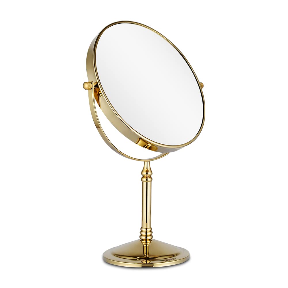 DOWRY makeup mirror 10x magnification for precise detail makeup