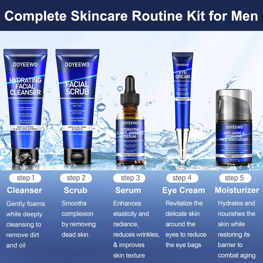 DOYEEWO Hydrating Serum droplet helps hydrate and improve skin firmness.