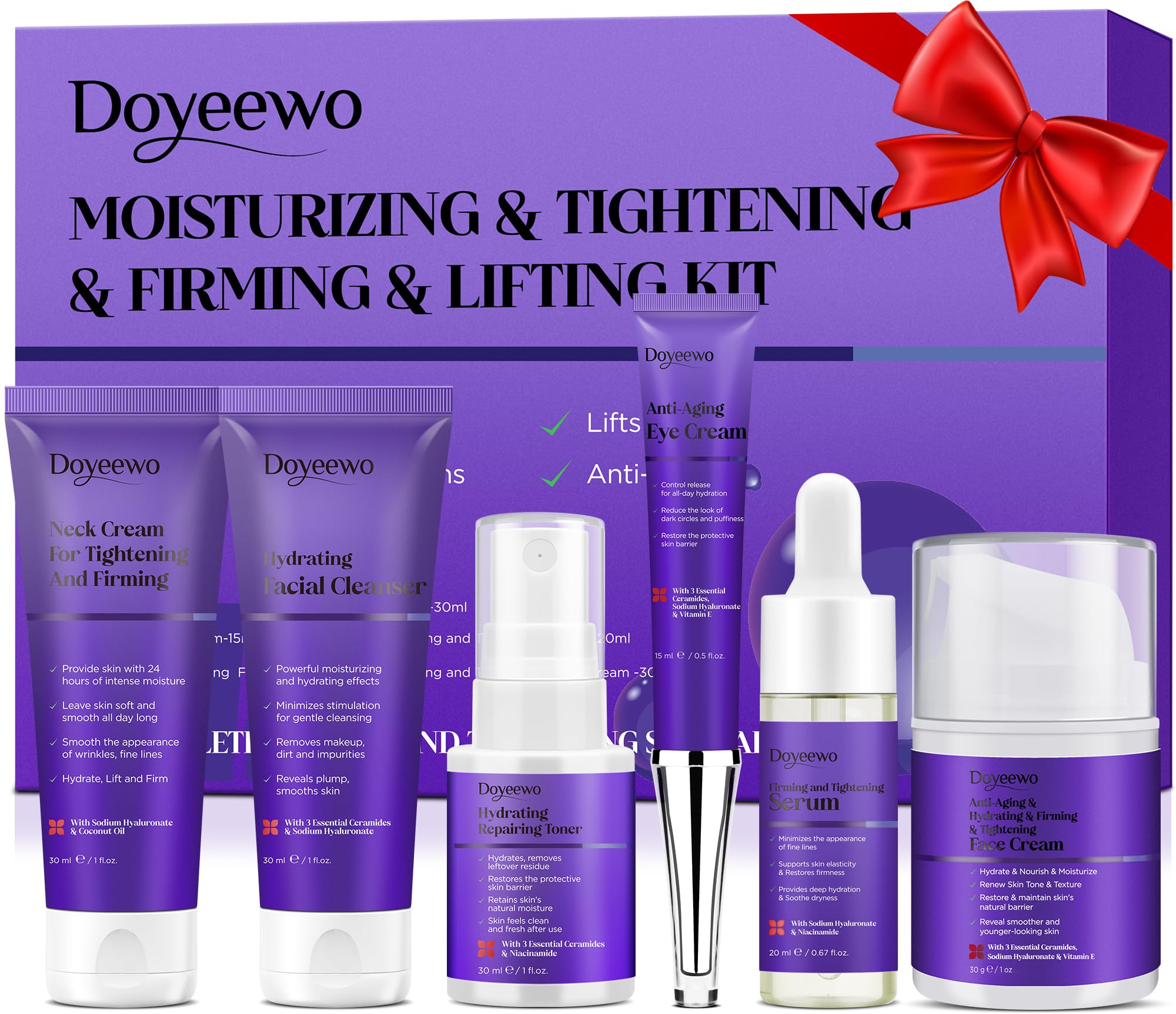 DOYEEWO cleanser image showing gentle cleansing for refreshed skin
