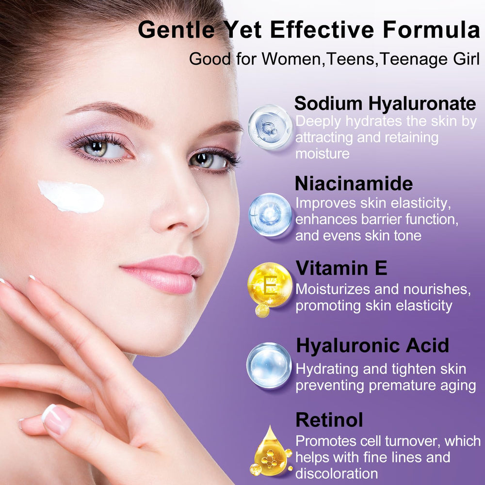 DOYEEWO serum image showing plump hydration and smoother texture