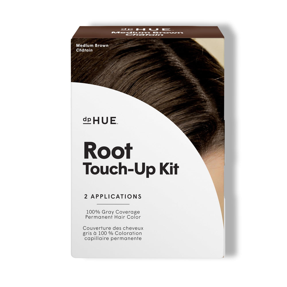 dpHUE Root Touch-Up Kit Medium Brown box for quick gray coverage
