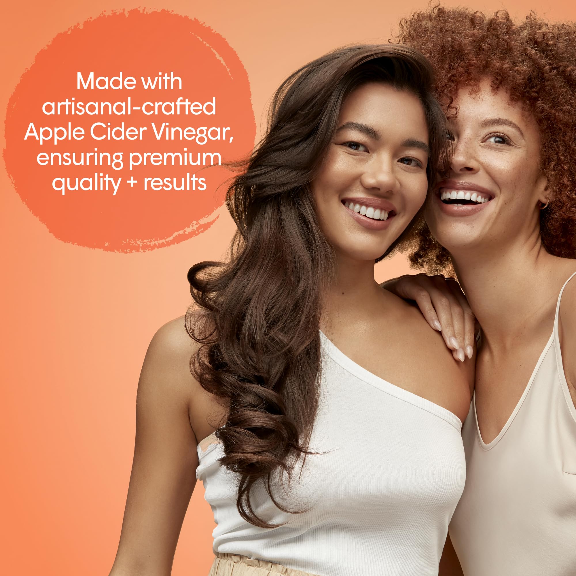 dpHUE ACV Revitalizing Shampoo scalp shot emphasizes soothing hydration and itch relief potential