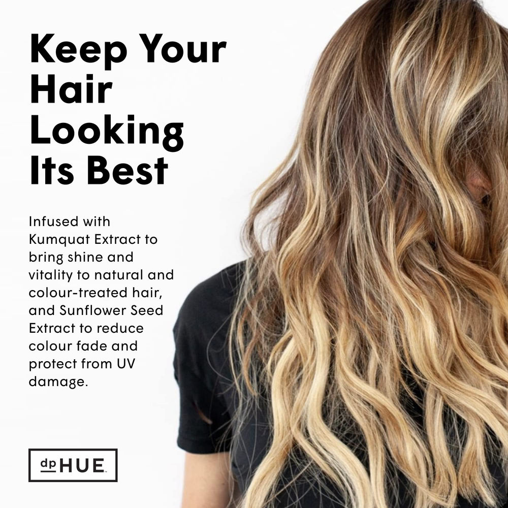 dpHUE Color Fresh Shampoo hair shine after wash and smooth feel