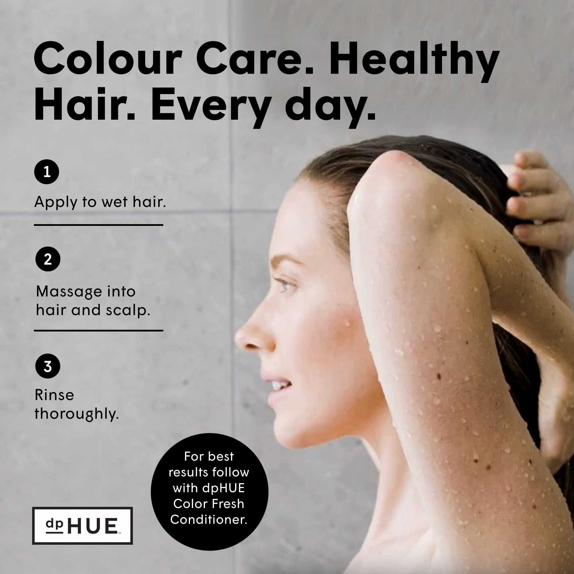 dpHUE Color Fresh Shampoo kumquat extract highlights brightness and vitality
