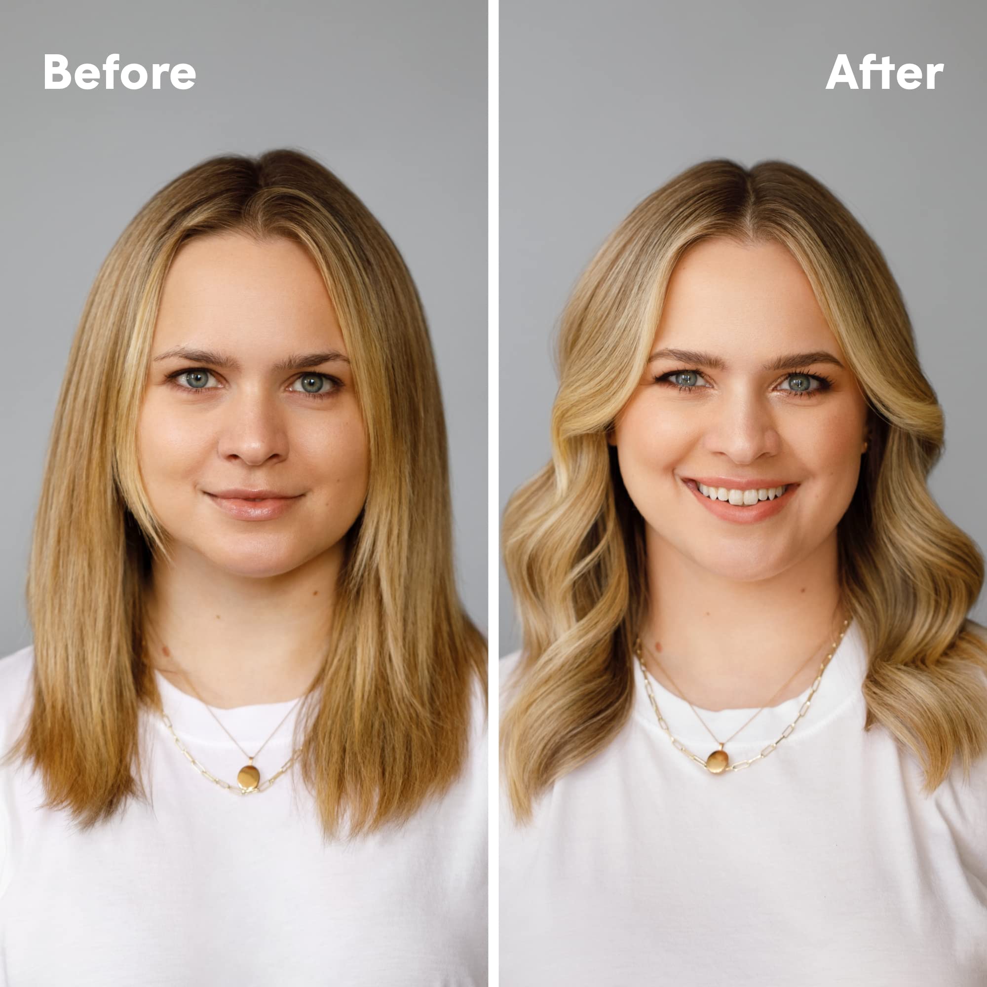 dpHUE Color Fresh Thermal Protection Spray on dry hair during application shows precise mist for even coverage