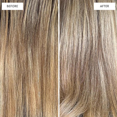 dpHUE Cool Blonde Shampoo bottle on shelf signals easy daily toning and color care.