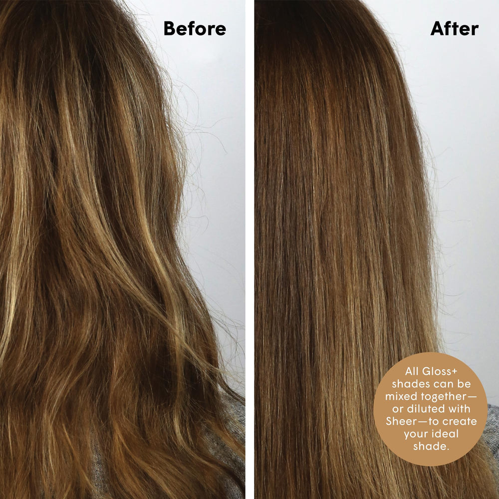 dpHUE Gloss+ Medium Blonde creamy conditioner texture indicating deep moisture