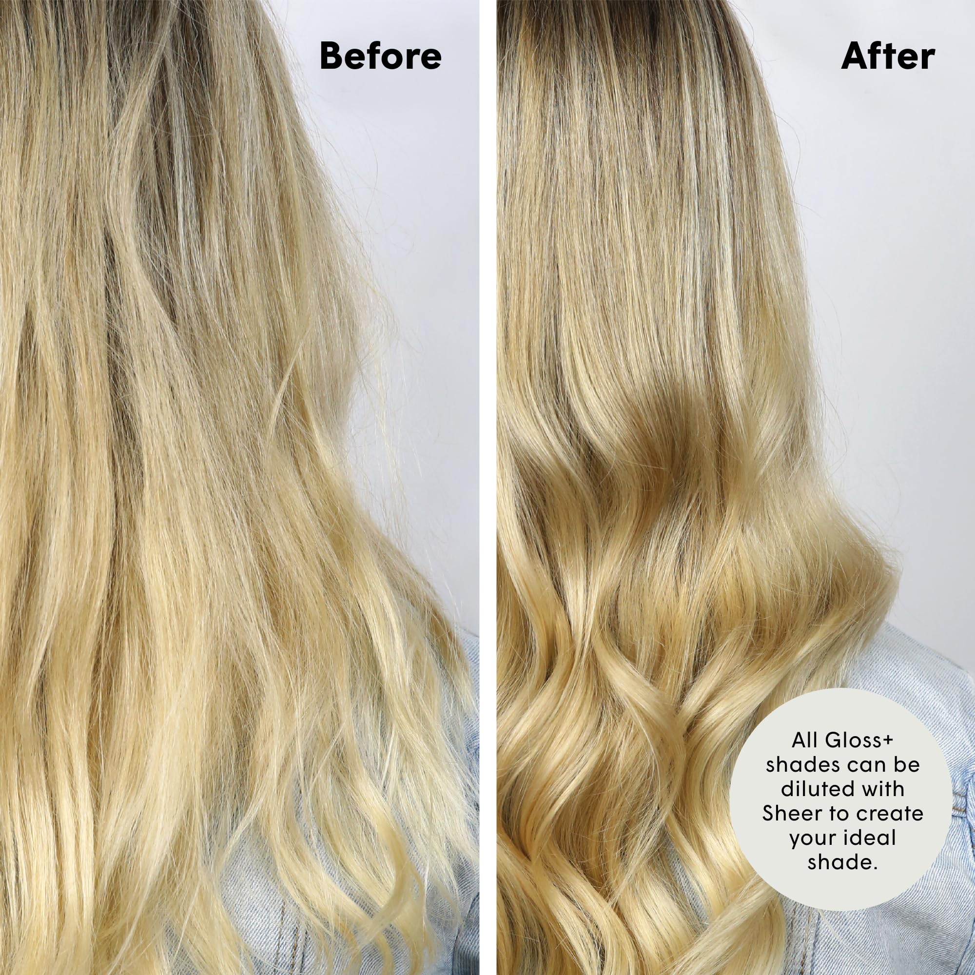 dpHUE Gloss+ Sheer packaging highlights its sulfate- and paraben-free formula.