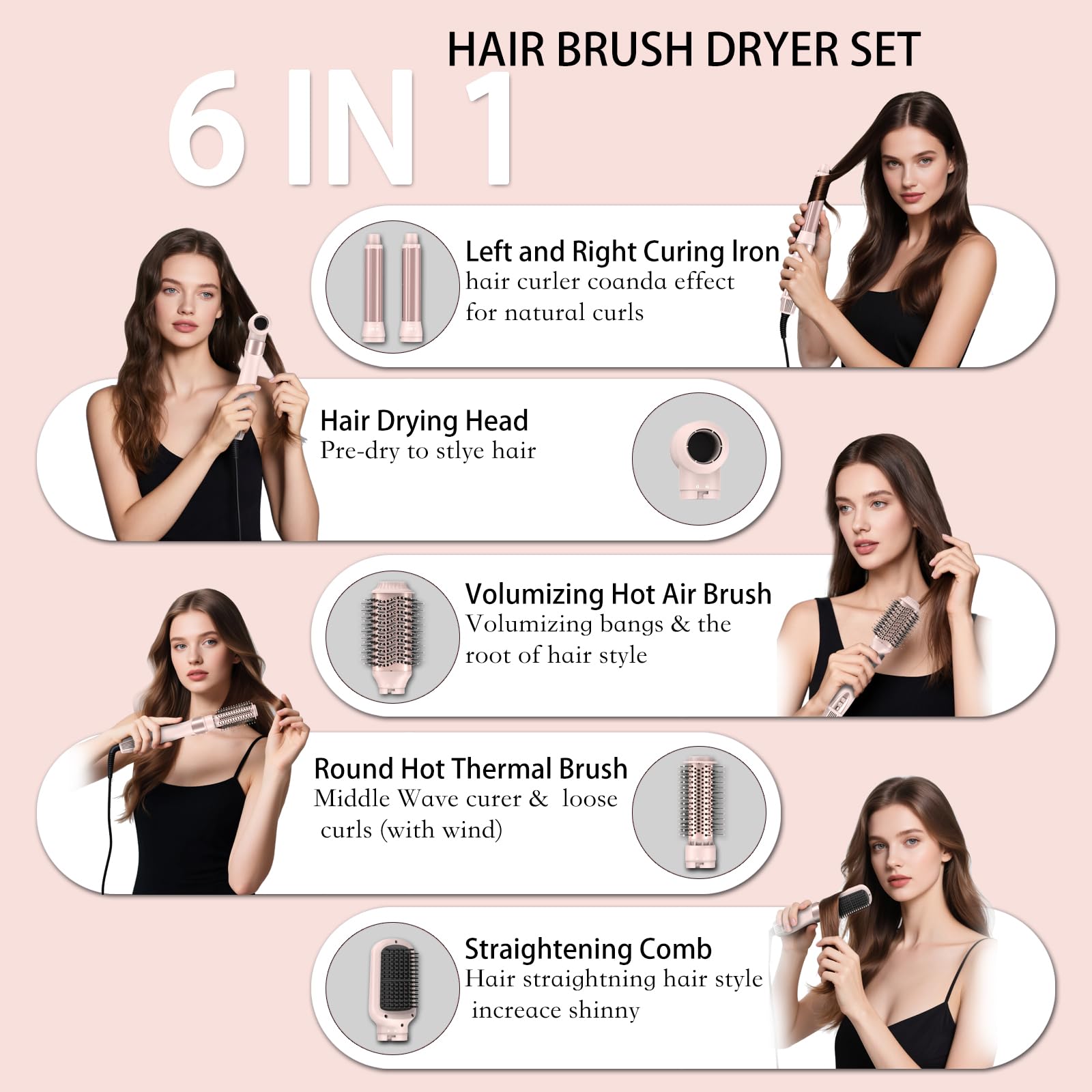 DPOSPOIO auto-wrap curler pair creates voluminous, smooth curls with ease