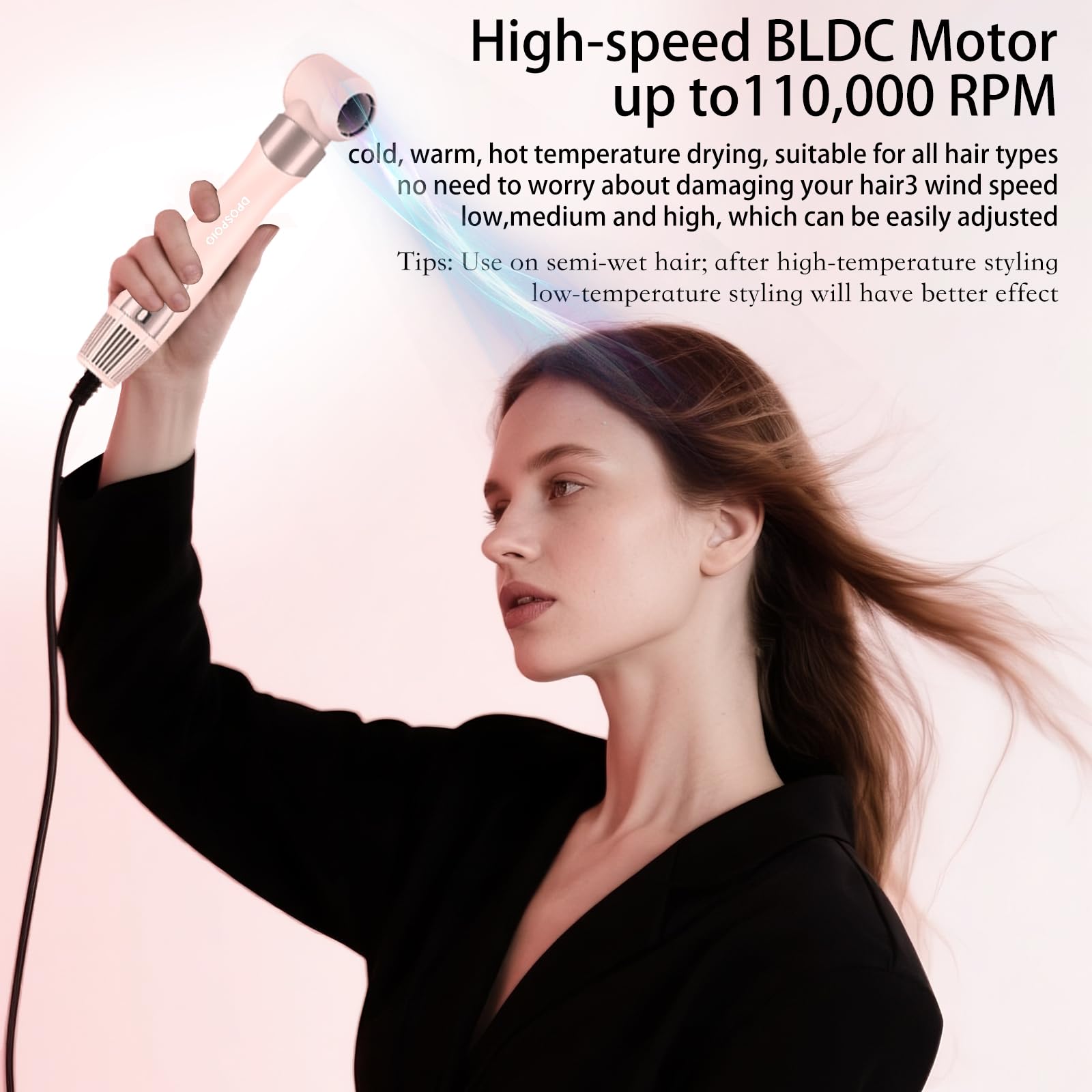 DPOSPOIO lightweight professional design reduces hand fatigue
