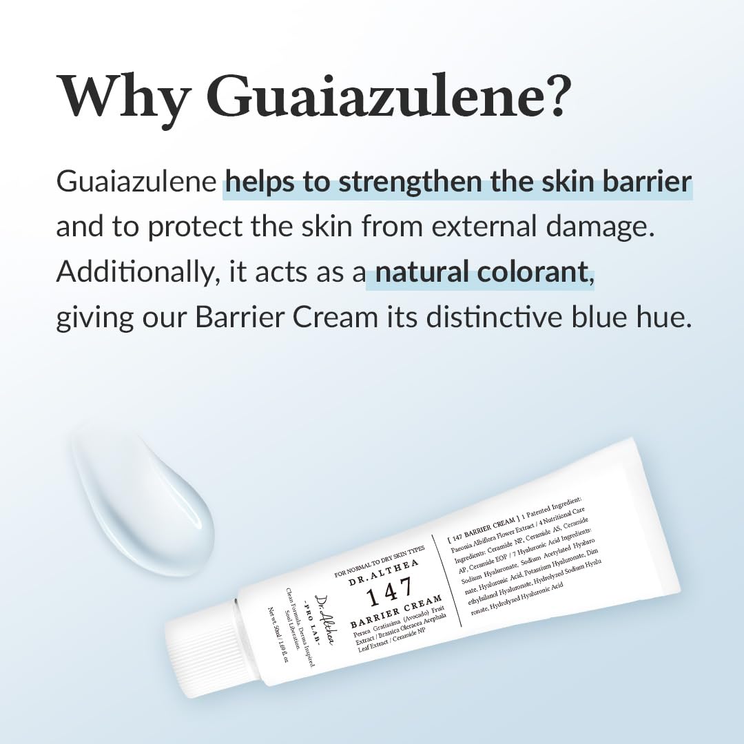 Dr.Althea 147 Barrier Cream ceramides support moisture retention