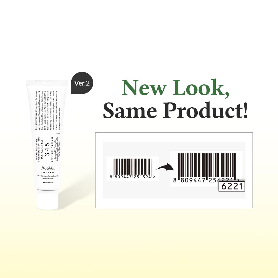 Dr.Althea 345 Relief Cream in routine application for daily blemish care.