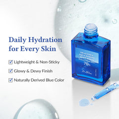 Dr.Althea Aqua Marine Deep Serum texture swirl shows lightweight finish