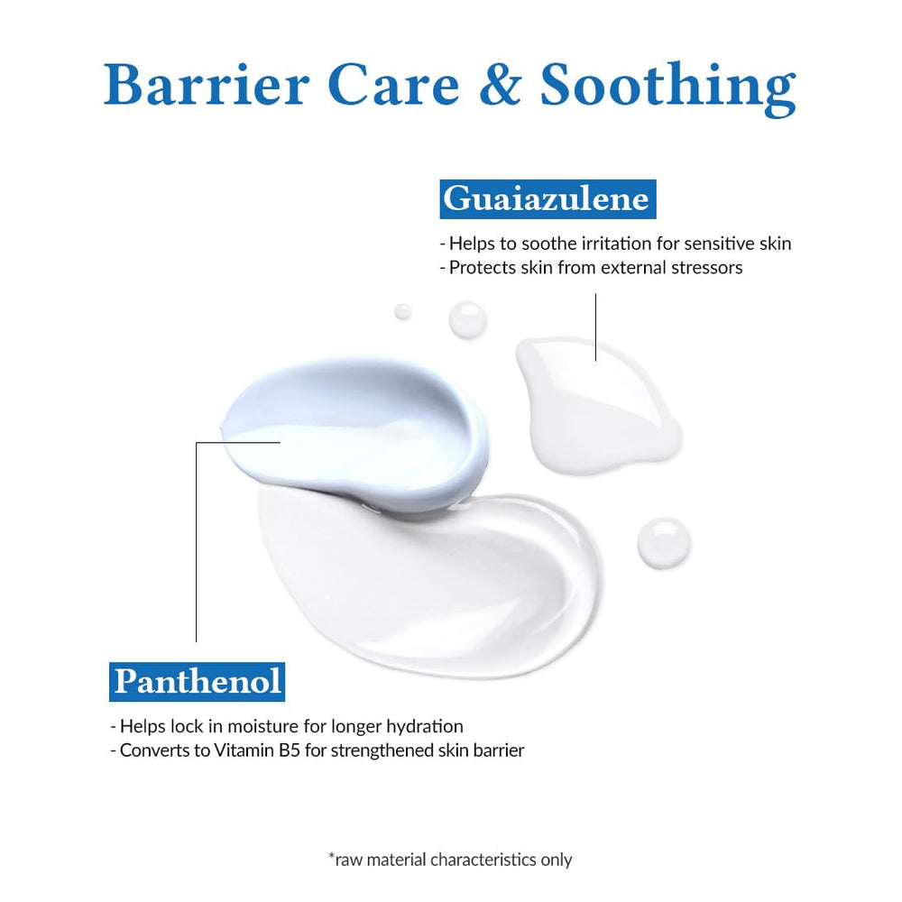 Dr.Althea Aqua Marine Watery Cream in-use shot suggests morning and evening skincare routine