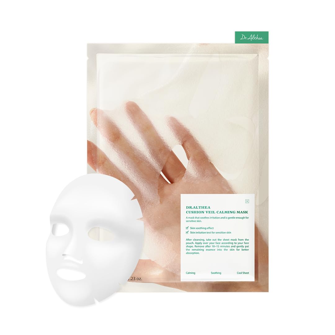 Dr.Althea Cushion Veil plush sheet closeup for gentle soothing application