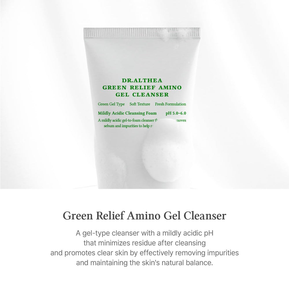 Foaming action highlights gentle makeup removal and pore cleansing.