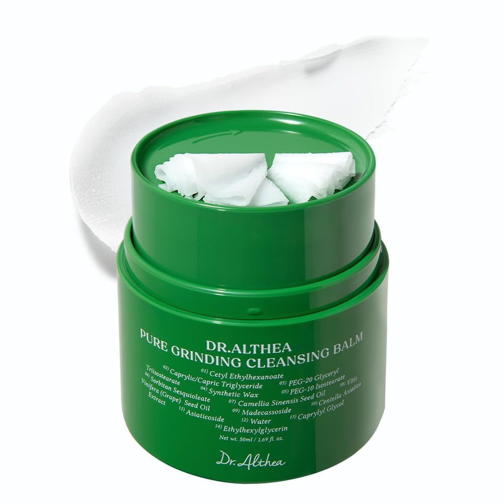 Dr.Althea Pure Grinding Cleansing Balm with grind mechanism for hygienic use