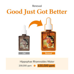 Dr.Althea Vitamin C Boosting Serum application in hand demonstrates quick absorption and non-sticky finish
