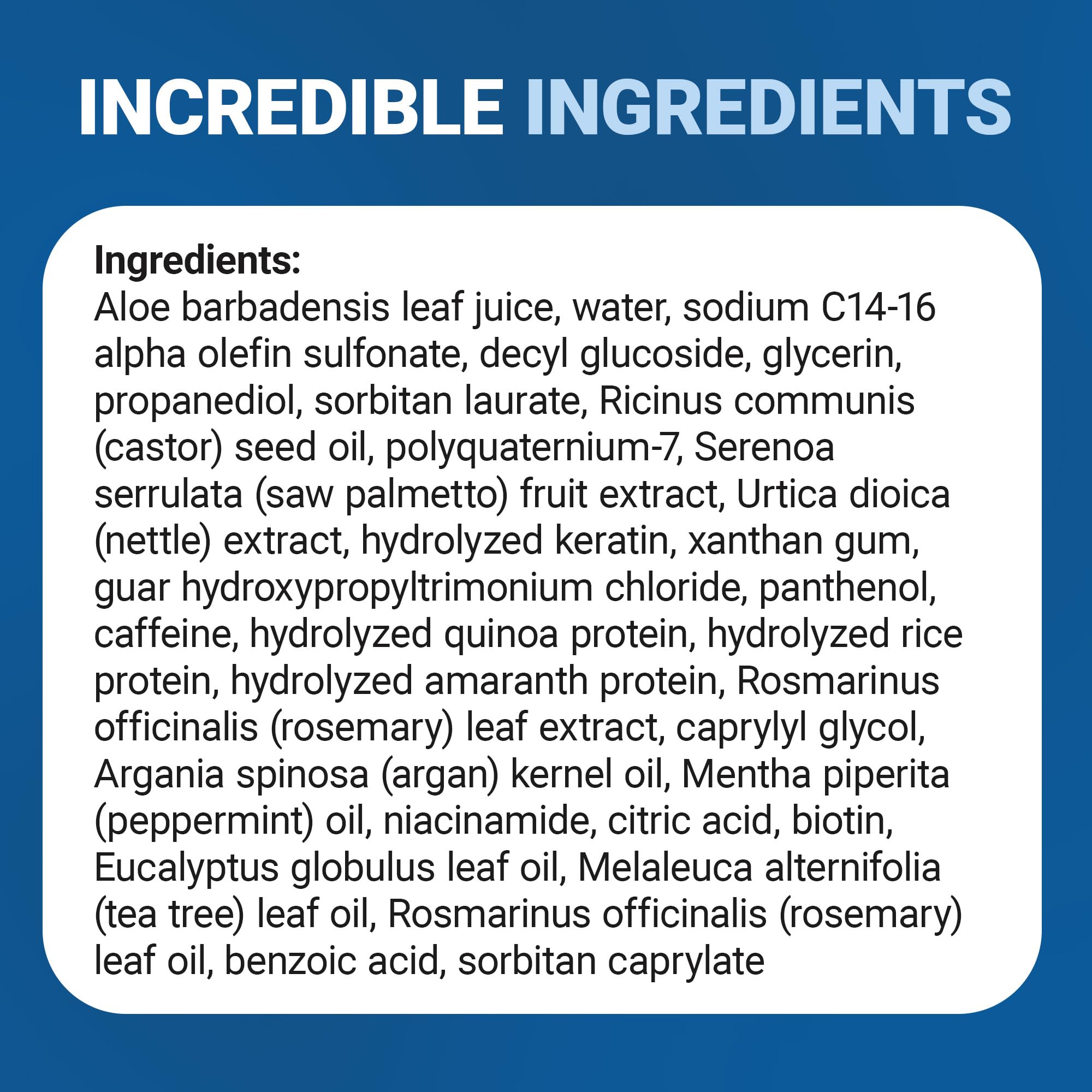 Dr. Berg Biotin Shampoo botanicals scene highlights natural ingredients for balanced scalp.