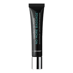 Dr. Brandt Needles No More eye gel jar shows compact packaging for quick under-eye care