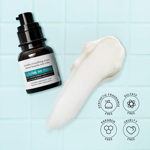 Dr. Brandt Needles No More vitamin E antioxidant protection visual indicates skin defense.