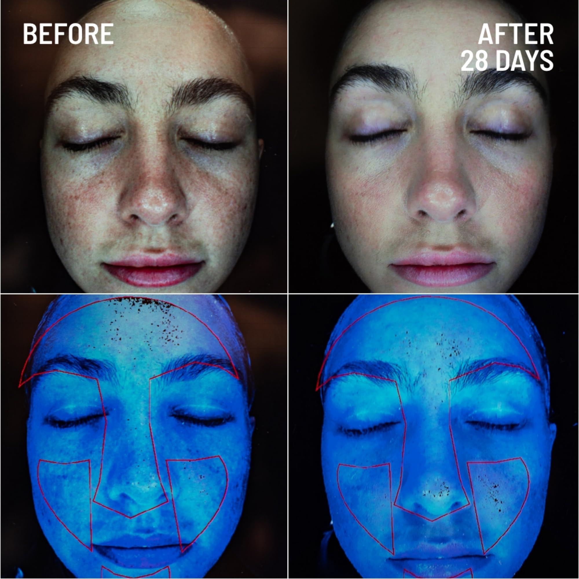 Dr. Brandt Skincare hand-application demonstrates gentle massage to reveal brighter skin