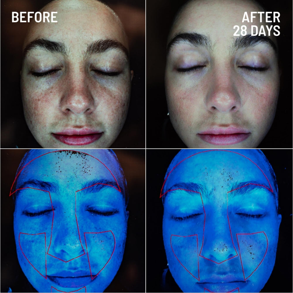 Dr. Brandt Skincare hand-application demonstrates gentle massage to reveal brighter skin