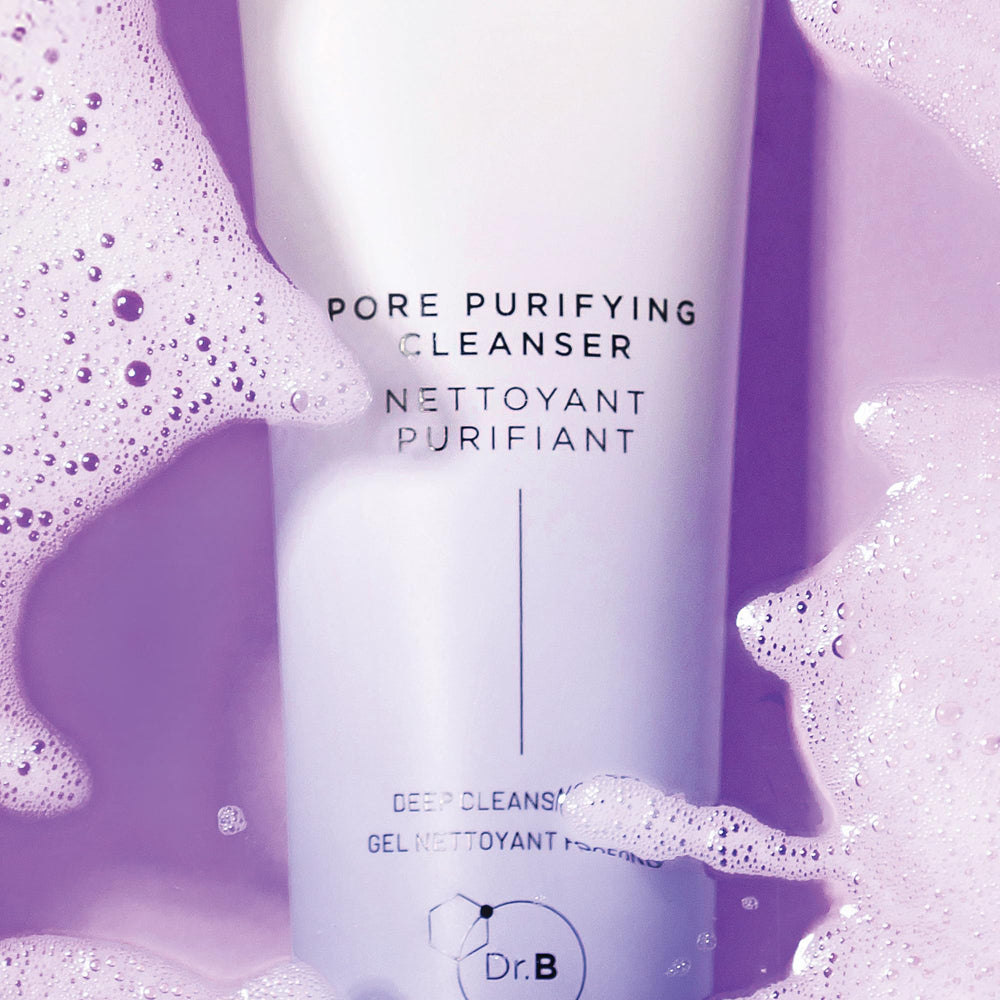 Dr. Brandt Skincare Pore Purifying Cleanser foamy lather deep cleans pores