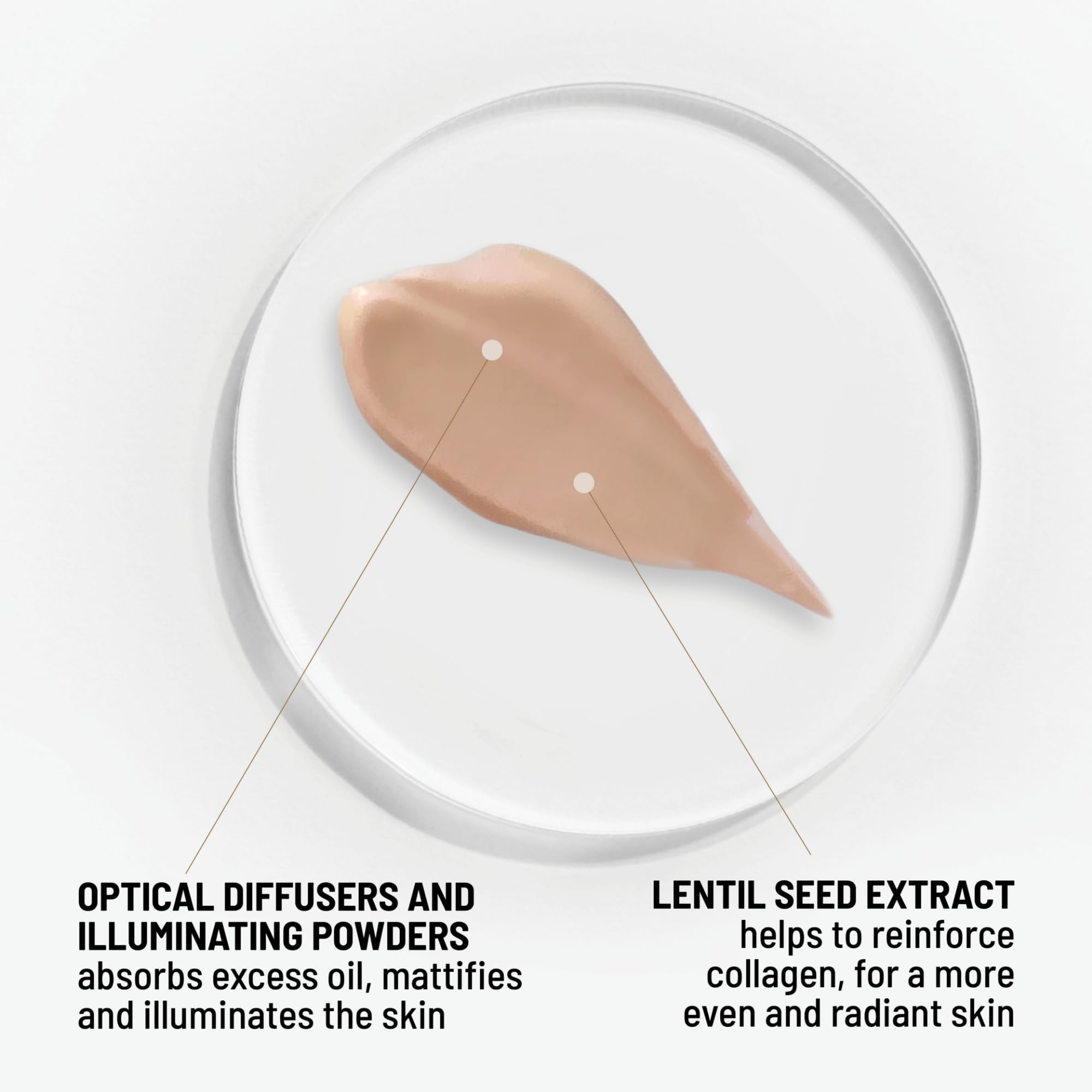 Dr. Brandt Pores No More Luminizer Primer tube-application captures even distribution for easy wear.