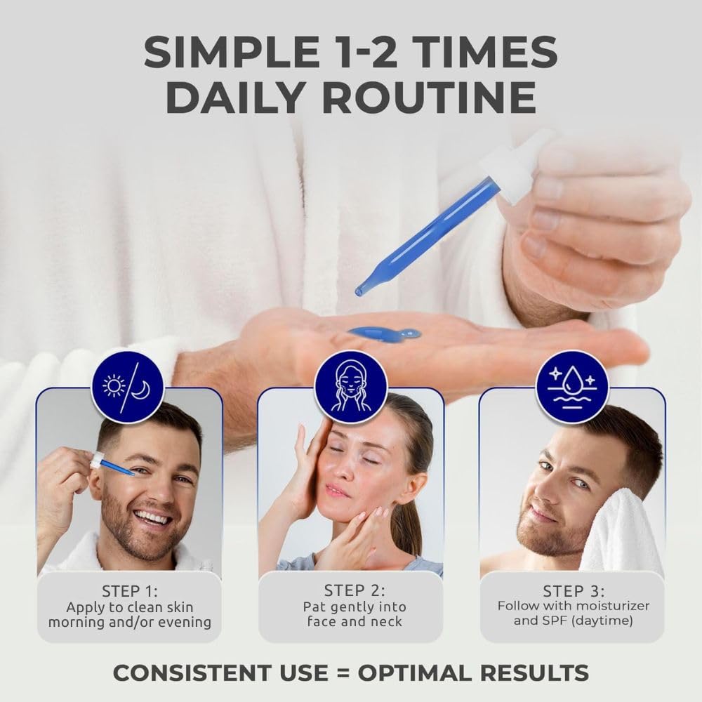Dr. Brenner Copper Peptide Serum on a minimalist bathroom shelf for daily use.