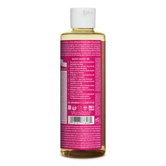 Concentrated formula of Dr. Bronner's Rose Castile soap ready for dilution