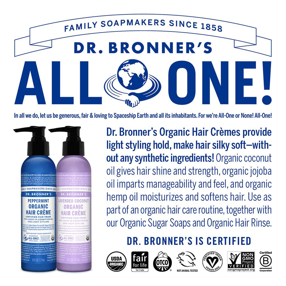 Cruelty-free Leaping Bunny icon associated with Dr. Bronner's brand ethics.