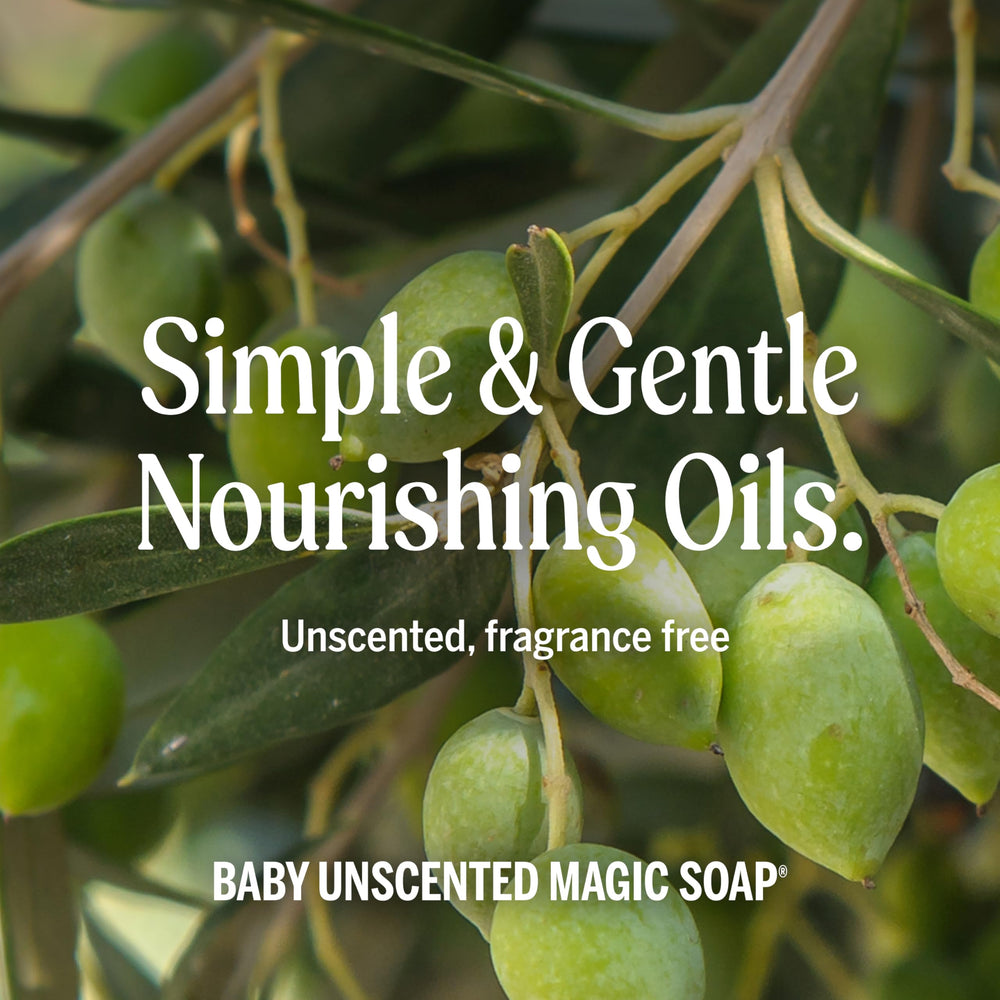 Dr. Bronner's multi-use soap for dishes and laundry in action