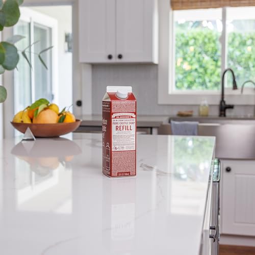 Eucalyptus label close-up shows regenerative organic sourcing and ingredient transparency