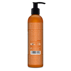 Dr. Bronner's Organic Lotion Orange Lavender pump dispense for quick post-shower moisture