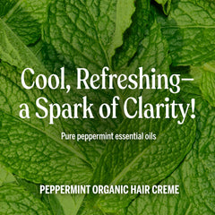 Dr. Bronner's Organic Hair Crème on dry hair smoothing ends with moisture