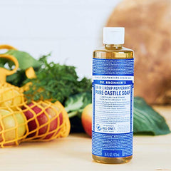 Dr. Bronner's organic oils and fair-trade ingredients featured in this product