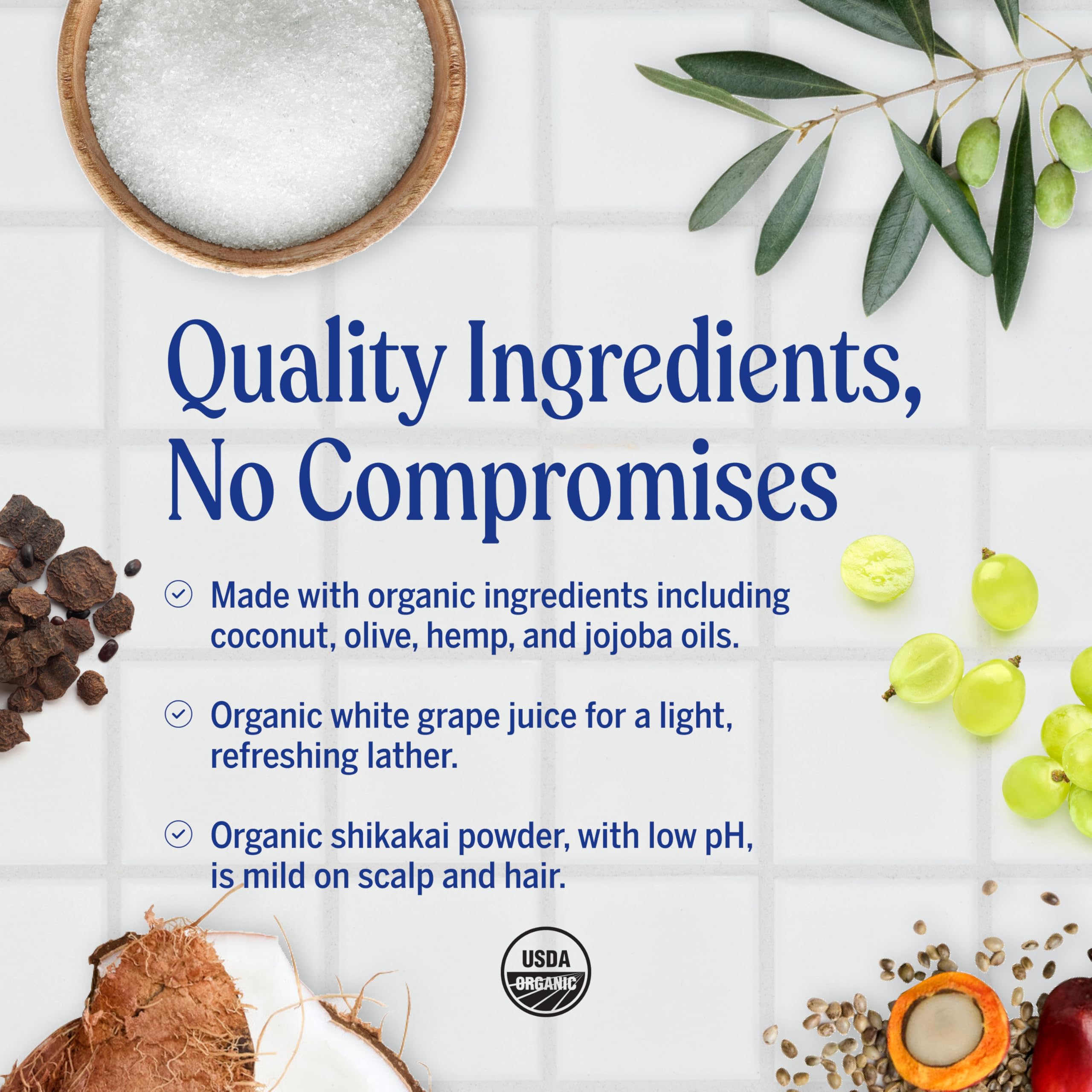 Dr. Bronner's organic palm oil farming symbol demonstrates sustainable sourcing and biodiversity.